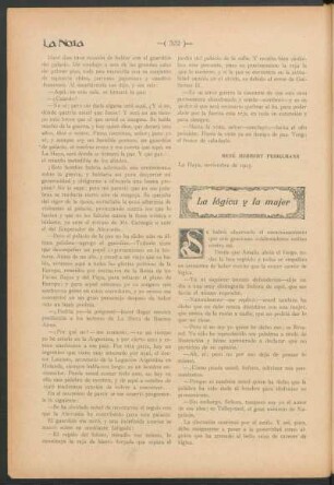 La lógica y la mujer