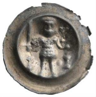Fundmünze, Brakteat, 1244 - 1300