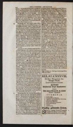 Relat. CXXXVIII.