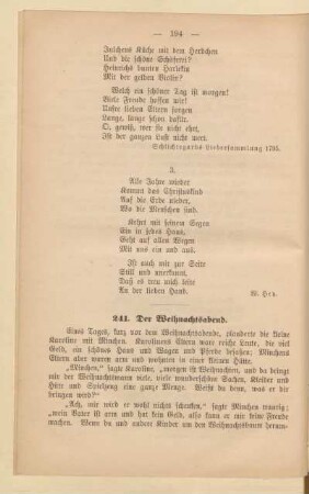 [Lesestücke 241 - 260]