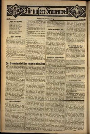 Zweite Ausgabe vom Donnerstag, den 25. Februar 1932.