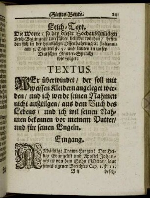 [Geistliche Sieges-Beute.]