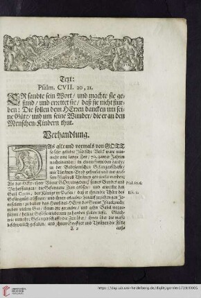 Text: Psalm. CVII. 20,21