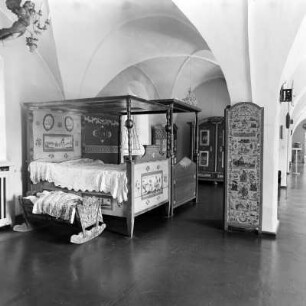 Ausstellungsraum im Volkskunstmuseum