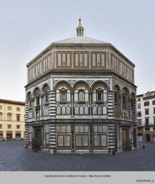 San Giovanni, Baptisterium, Südostfassade, Florenz