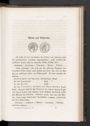 Marius und Victorinus