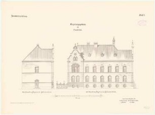Regierungsgebäude, Osnabrück: Aufrisse 1:100