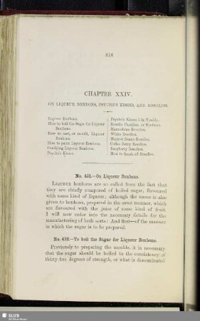 Chapter XXIV. On liqueur bonbons, psyche's kisses, and rosolios
