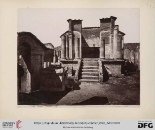 No. 1216. Pompei Tempio d'Jside