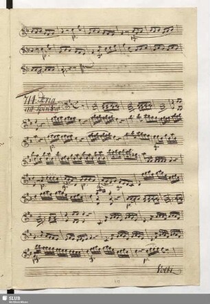 714: Aria: Già sento che la Sposa / Naumann, J.G.
