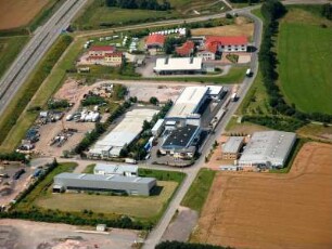 Geschwenda : Gewerbegebiet an der BAB A 71