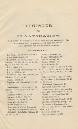 Register van plaatsnamen