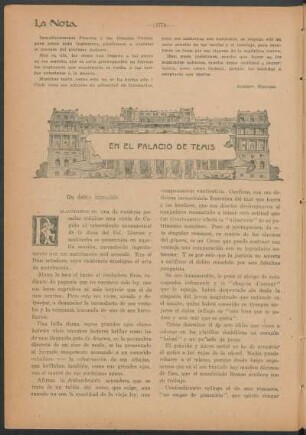 En el palacio de Temis : Un delito imposible