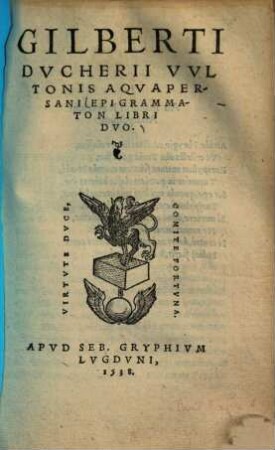 Epigrammaton libri duo