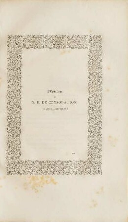 L'Ermitage De D. De Consolation.