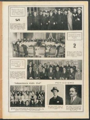 Banquete en honor del embajador de España