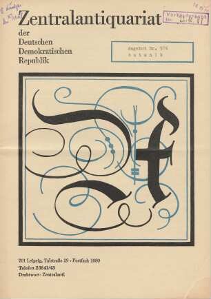 Nr. 976: Botanik