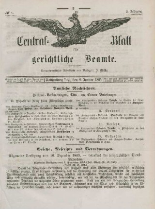 8. Januar-22. Dezember = No. 1-24