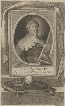 Bildnis des Christianus IV., König von Dänemark