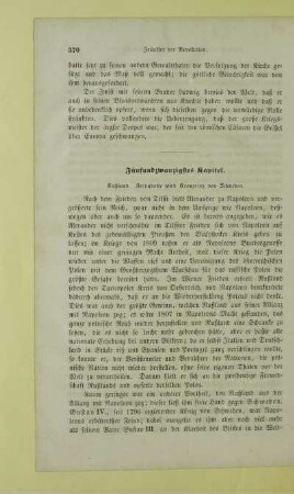 Fünfundzwanzigstes Kapitel. Rußland. Bernadotte wird Kronprinz von Schweden