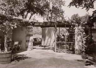 Großer Garten : Reichsgartenschau, im Runden Ruheraum