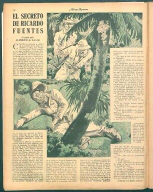 El secreto de Ricardo Fuentes : Cuento por Alfredo A. Lagos