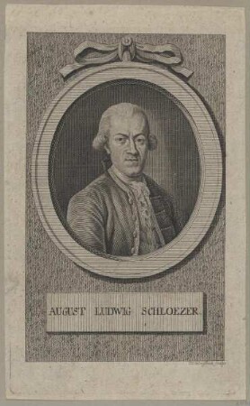 Bildnis des August Ludwig Schloezer