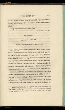 LXXXVIII. Le Roi au Landgrave (9 avril 1608)