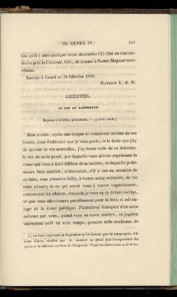 LXXXVIII. Le Roi au Landgrave (9 avril 1608)