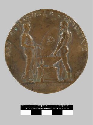 Bronzemedaille "Art Applique a l'Industrie"