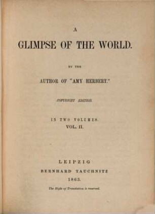A glimpse of the world, 2