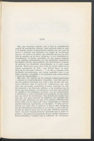XXII. - [La constitucionalidad del gobierno de Rosas: el derecho interprovincial y las "facultades extraordinarias"]