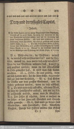 Drey und dreyssigstes Capitel