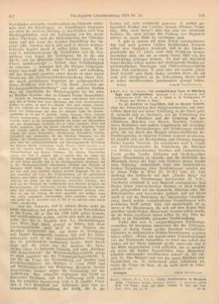 318-319 [Rezension] Bell, Edward, Early Architecture in Western Asia. Chaldaean, Hittite, Assyrian, Persian