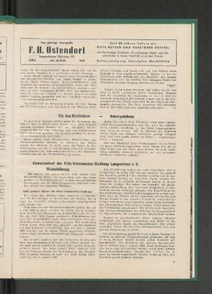Gemeinschaft der Fritz-Schumacher-Siedlung Langenhorn e. V.