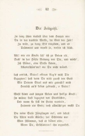 Der Zeitgeist.