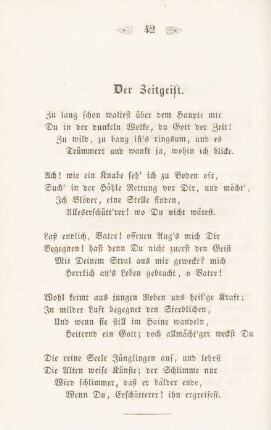 Der Zeitgeist.