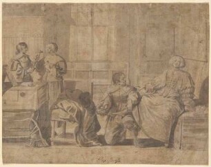 Die Schuhmacherwerkstatt (Le cordonnier)
