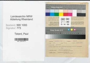 Entnazifizierung Paul Tetard, geb. 13.10.1891 (Feuerwehrbeamter)