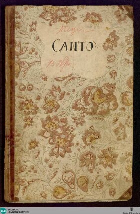 Cantica doctoris melliflui mariano-dulcisona, seu XXXII. antiphonae marianae nempe XII. salve regina, VI. alma redemptoris, VI. ave regina, et VIII. regina coeli : à 4. 2. & I. voc. 2. violinis, viola, dupl. basso generali, nec non 2. flaut. vel oboé. 2. tromb. aut corn. & tymp. partim obligatae, partim vero ad libitum; quas arti & harmoniae musices eruditissimo publico ad gustandum; opus V