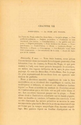 Chapitre VII. Poulo-Doua. - La peche aux Tripans