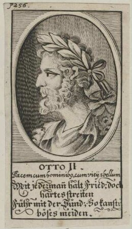Bildnis des Kaisers Otto II.