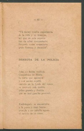 Derrota de la policía