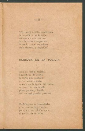 Derrota de la policía