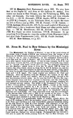 From St. Paul to New Orleans by the Mississippi River