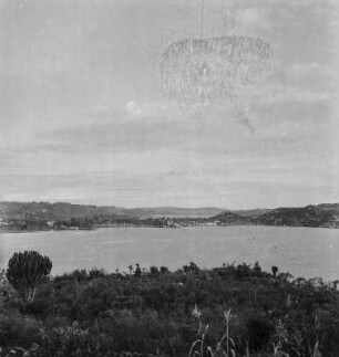 Panoramaaufnahme : Panoramaaufnahme der Bucht von Mwanza