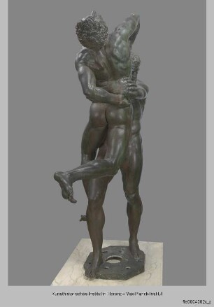 Herkules- und Antäusbrunnen : Herkules und Antäus