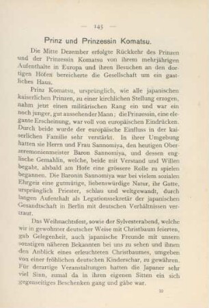 Prinz und Prinzessin Komatsu