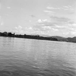 Alpenpanorama vermutlich am Wörthersee