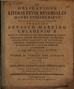 De Obligatione Literas Fevdi Reversales Dandi Coheredibvs
